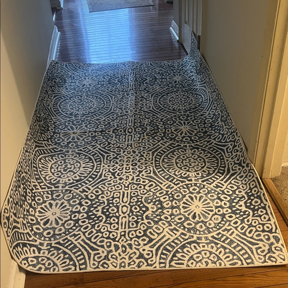 Temple Ink Machine Washable Rug by Annie Selke - Picture 4 of 10